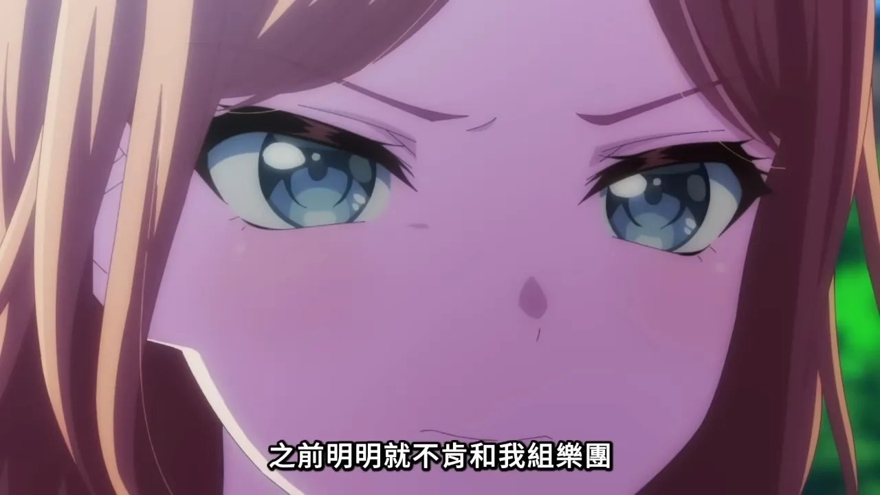 BanG Dream! Ave Mujica 第2話 爽世嘟囔「私とはバンドしてくれなかったくせに」的場景